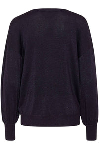 Kaffe - Karegina Metallic Knit Pullover Sweater