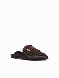 Sam Edelman Women's Lainey Nappa Suede Loafers in cafe noir - women's flats