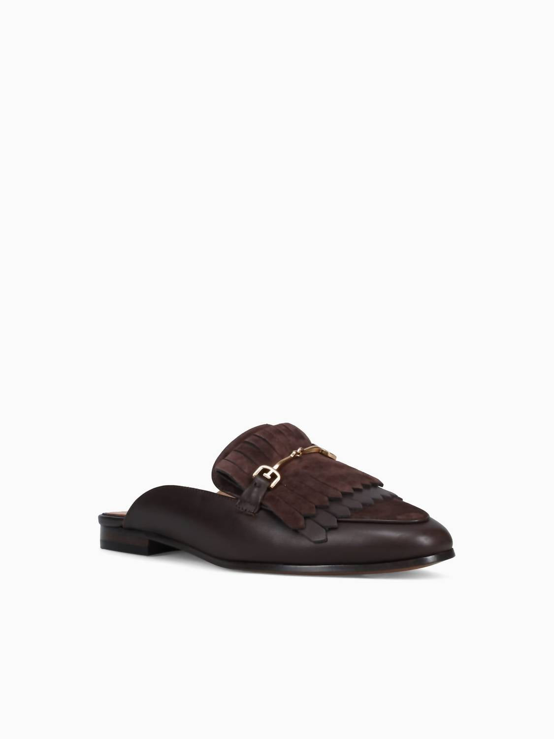 Sam Edelman Women's Lainey Nappa Suede Loafers in cafe noir - women's flats
