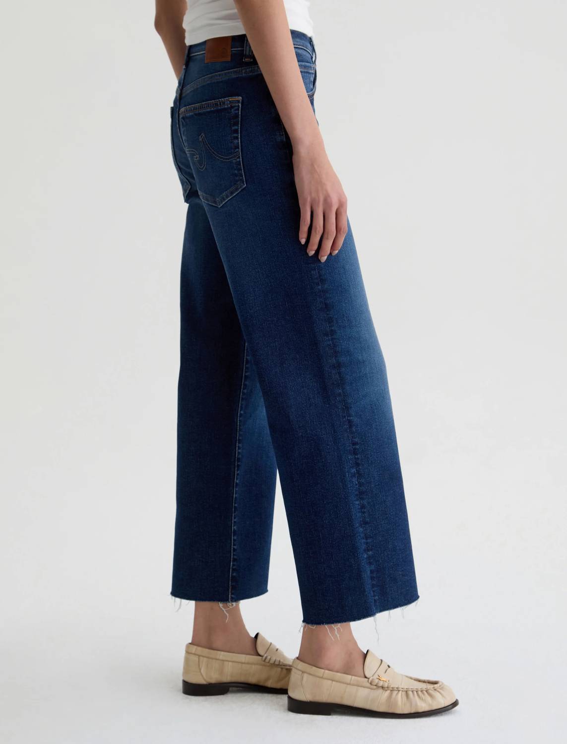Ag Jeans - Saige Wide Leg Crop Jean