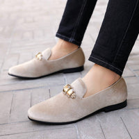 Amali Men's Fabio Loafer in taupe - men's loafer - view 7