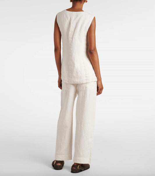 Velvet By Graham & Spencer - Acie Linen Vest