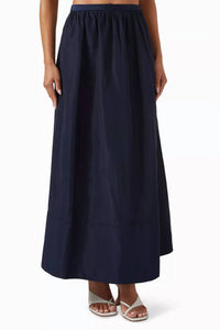 Adriana Degreas - Geometric Spaghetti Strap Crop Top and Voluminous Skirt Set