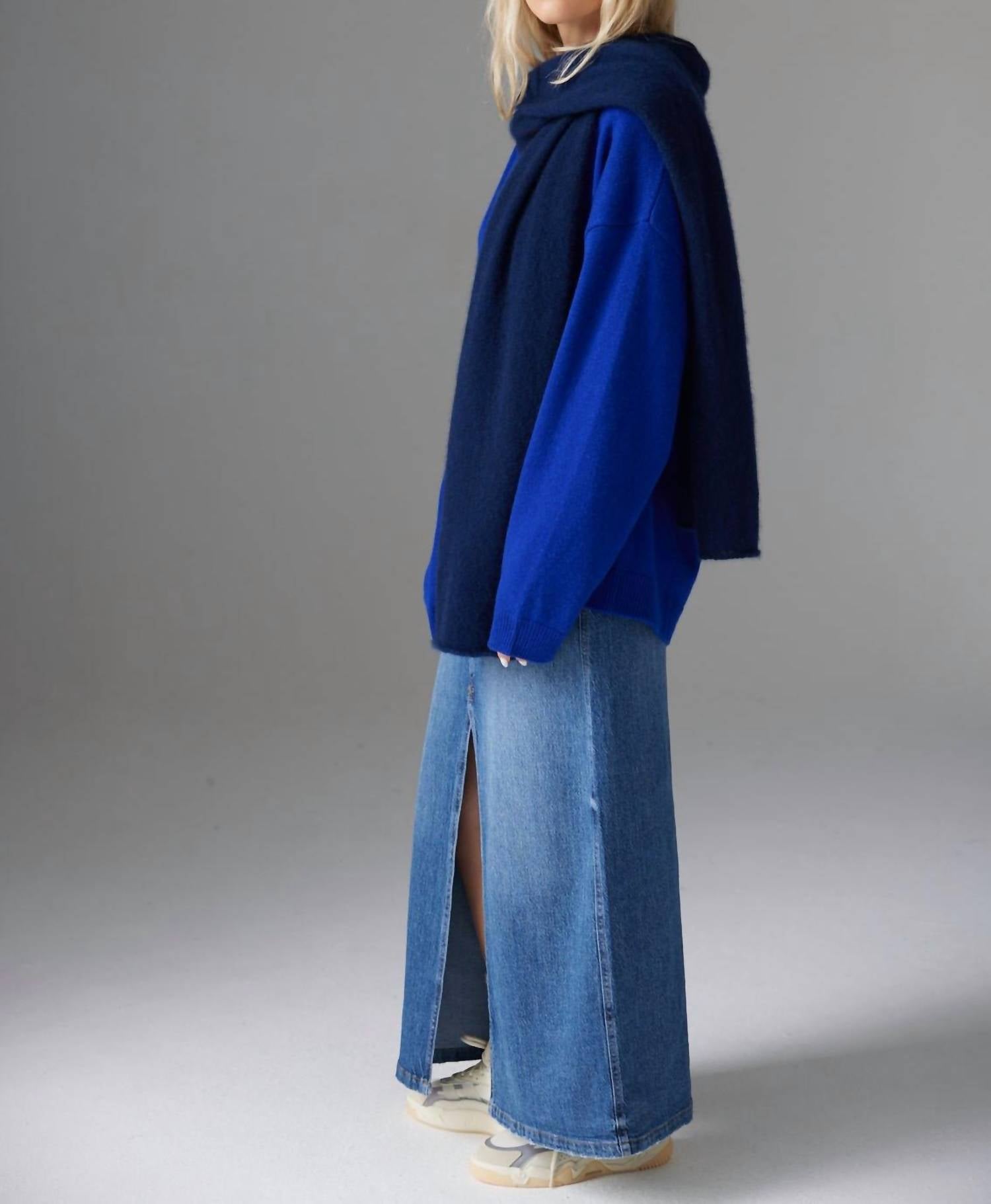 Crush Cashmere - Amara Slim Scarf