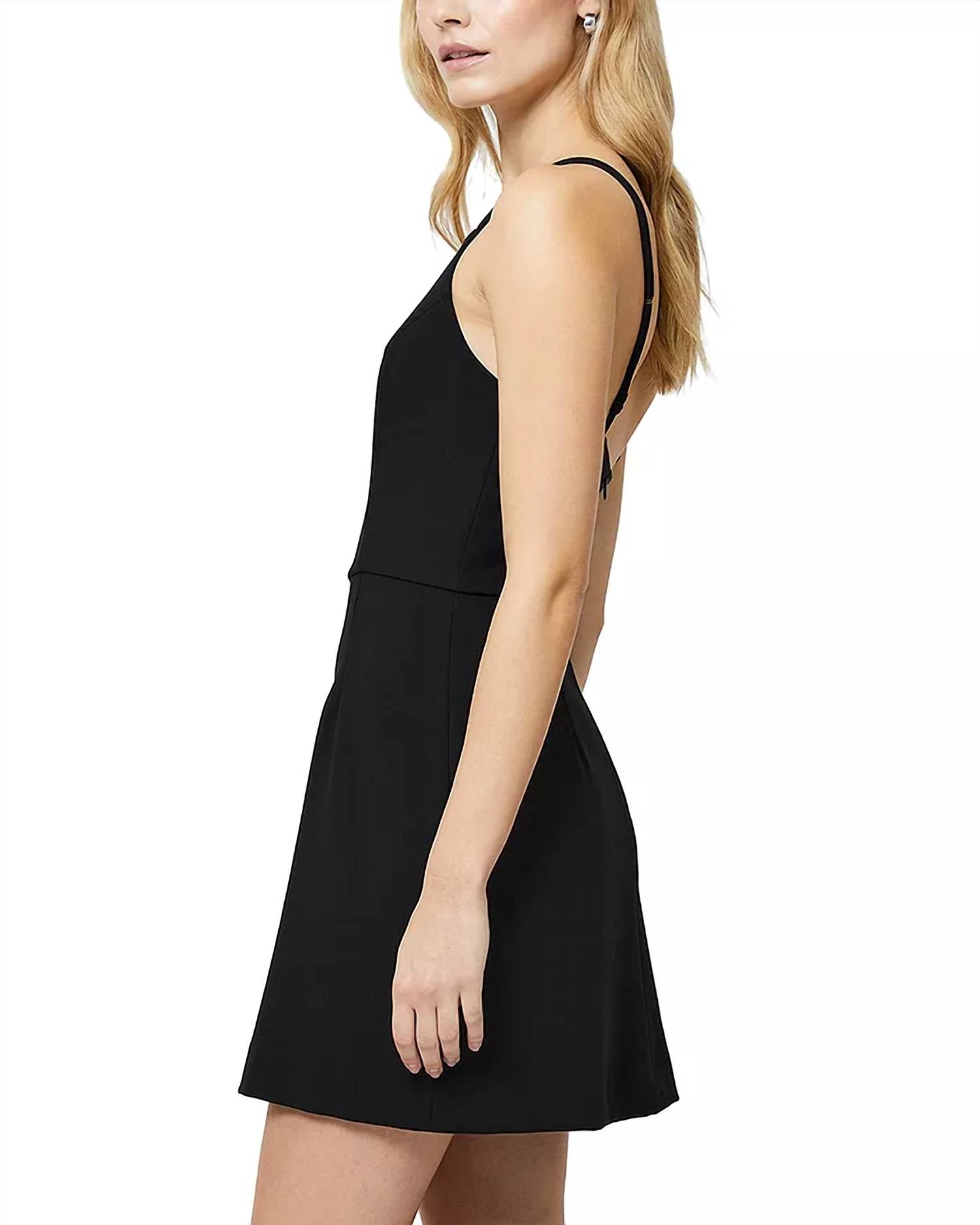 French Connection - Whisper Straight Neck Dress