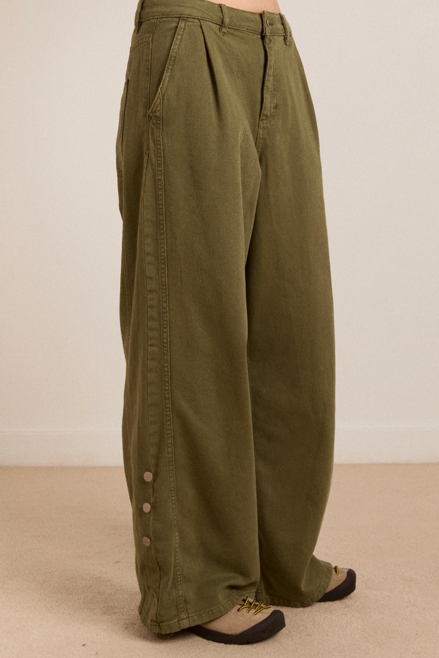 Damson Madder - Wylie Turn Up Jeans