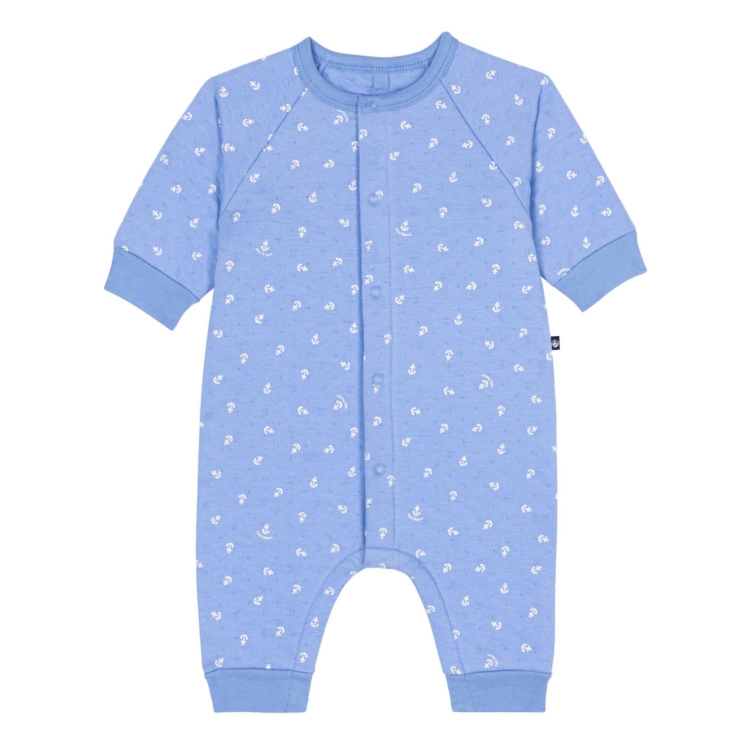 Petit Bateau - Boy's Tiny Anchors Romper