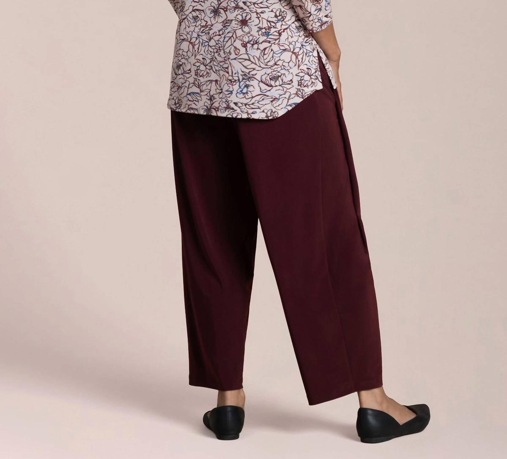 Sympli Go To Classic T Relax Shirt in painted blooms - women's long sleeve top - alternate view