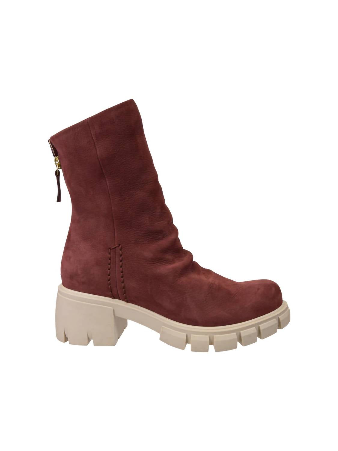 Naked Feet - Women's Protocol Heeled Mid Shaft Boots