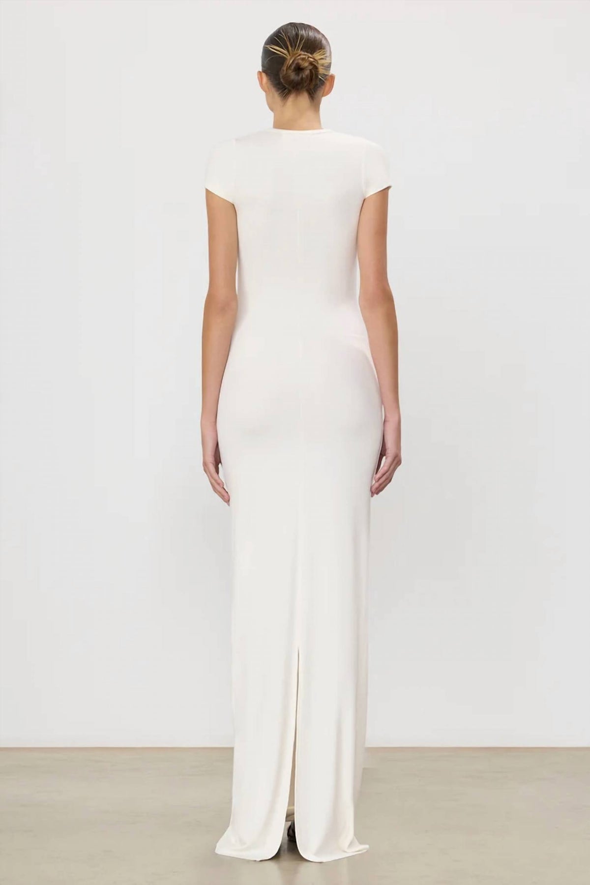 Eterne - Cap Sleeve Maxi Dress