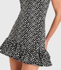 Amanda Uprichard - Mellie Skort Square Neck Romper