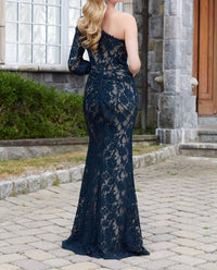 Morilee - Chic One-shoulder Evening Gown