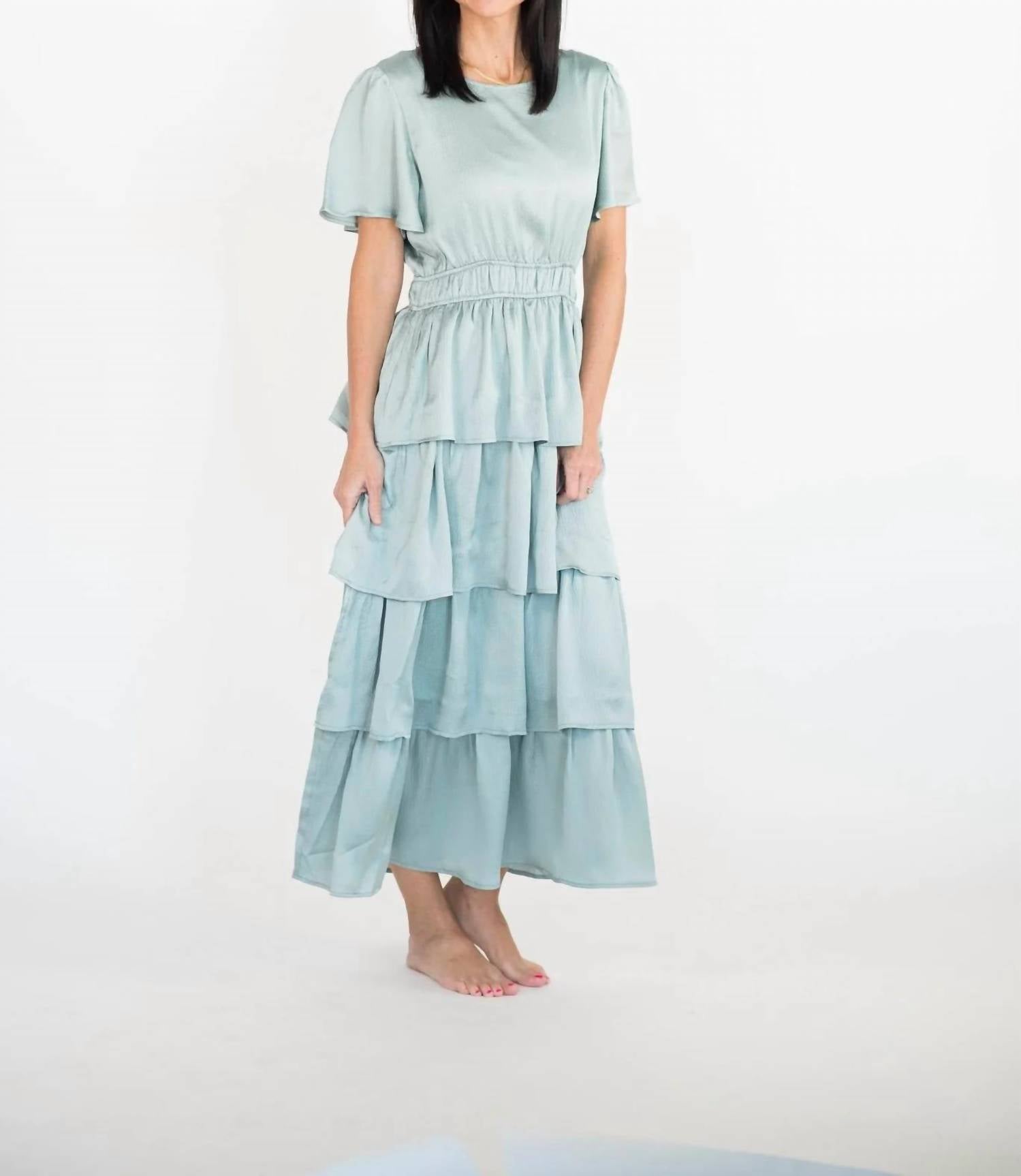 Tea N Rose - Lindee Tiered Dress