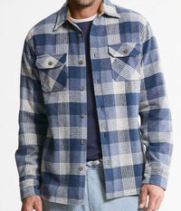 Jachs New York - Heritage Flannel Shirt and Thermal Crewneck Set - 2-Pack