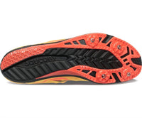 SAUCONY Women's Endorphin 3 Track Spike Shoe in 16 vizi gold vizi red - women's shoe - alternate view