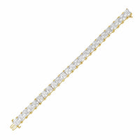 Diana M Jewels - Women's Asscher Lab-Grown Diamond Bracelet (35.00 Ct) - Signature