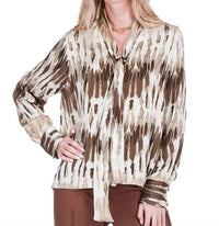 Jade - Tie Long Sleeve Shirt