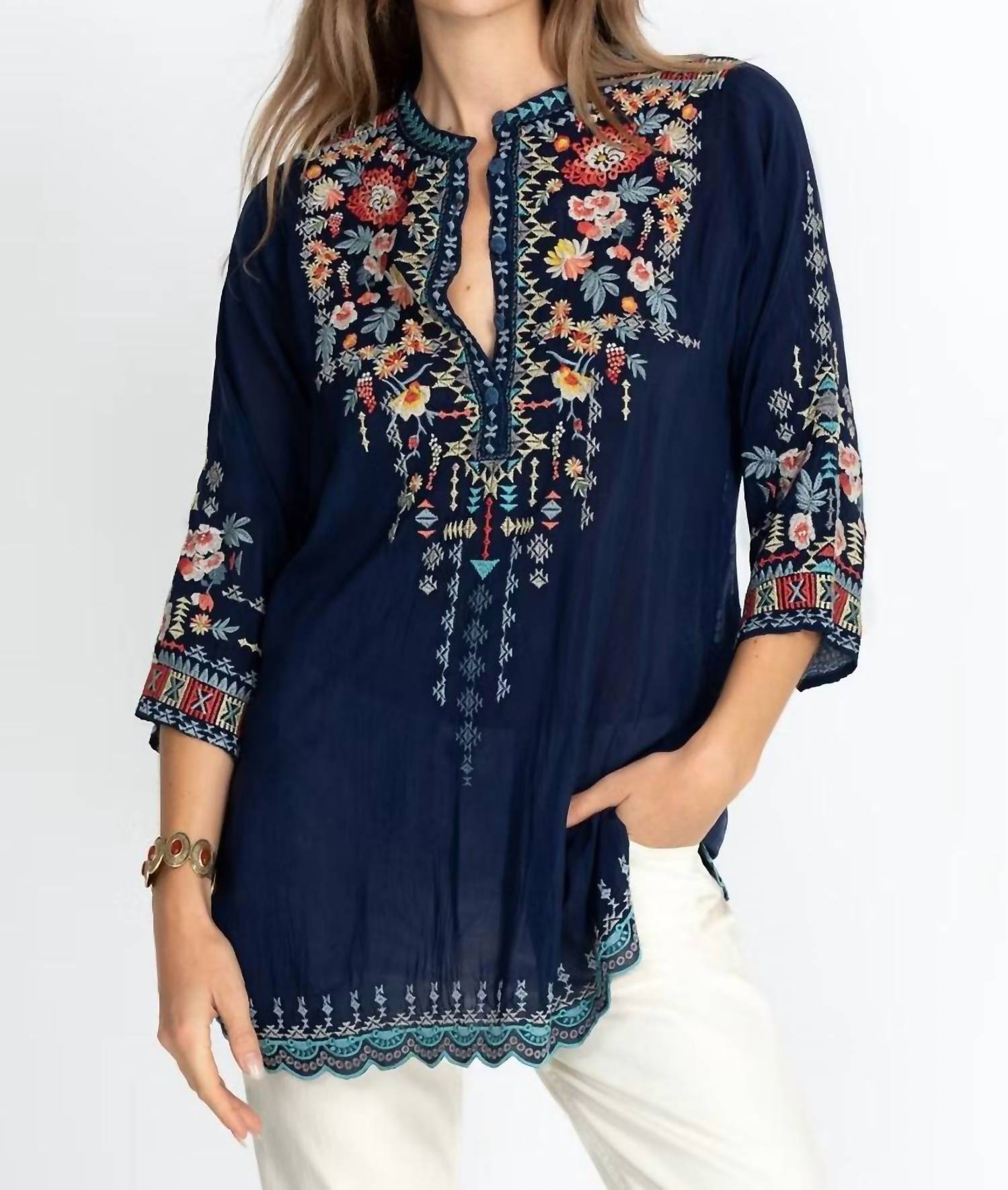 Johnny Was - Vicenza Embroidered Tunic