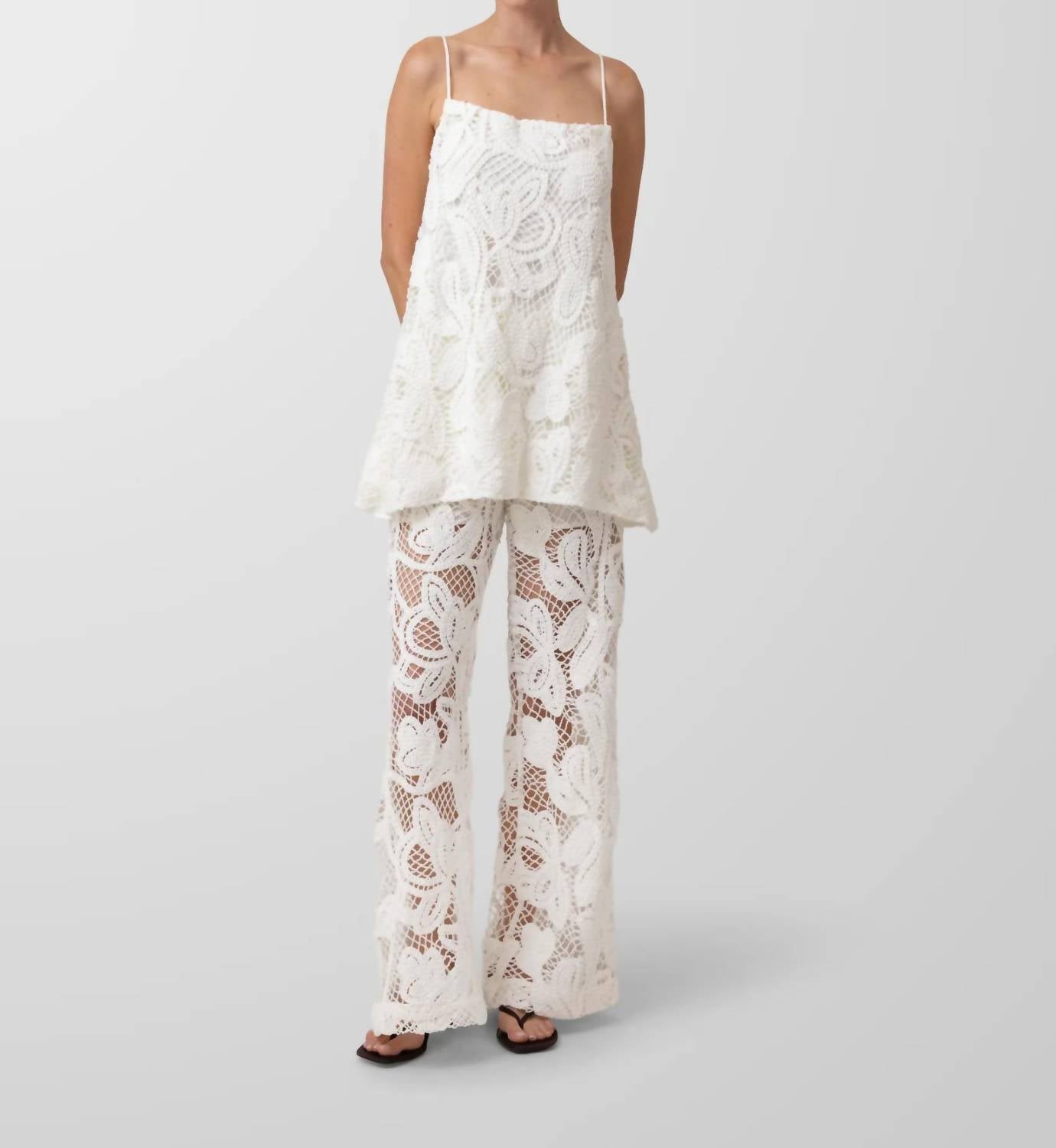 Line And Dot - La Dolce Wide Leg Pants