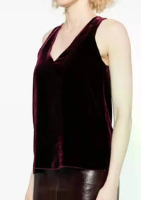 Forte Forte - Velvet V Neck Top