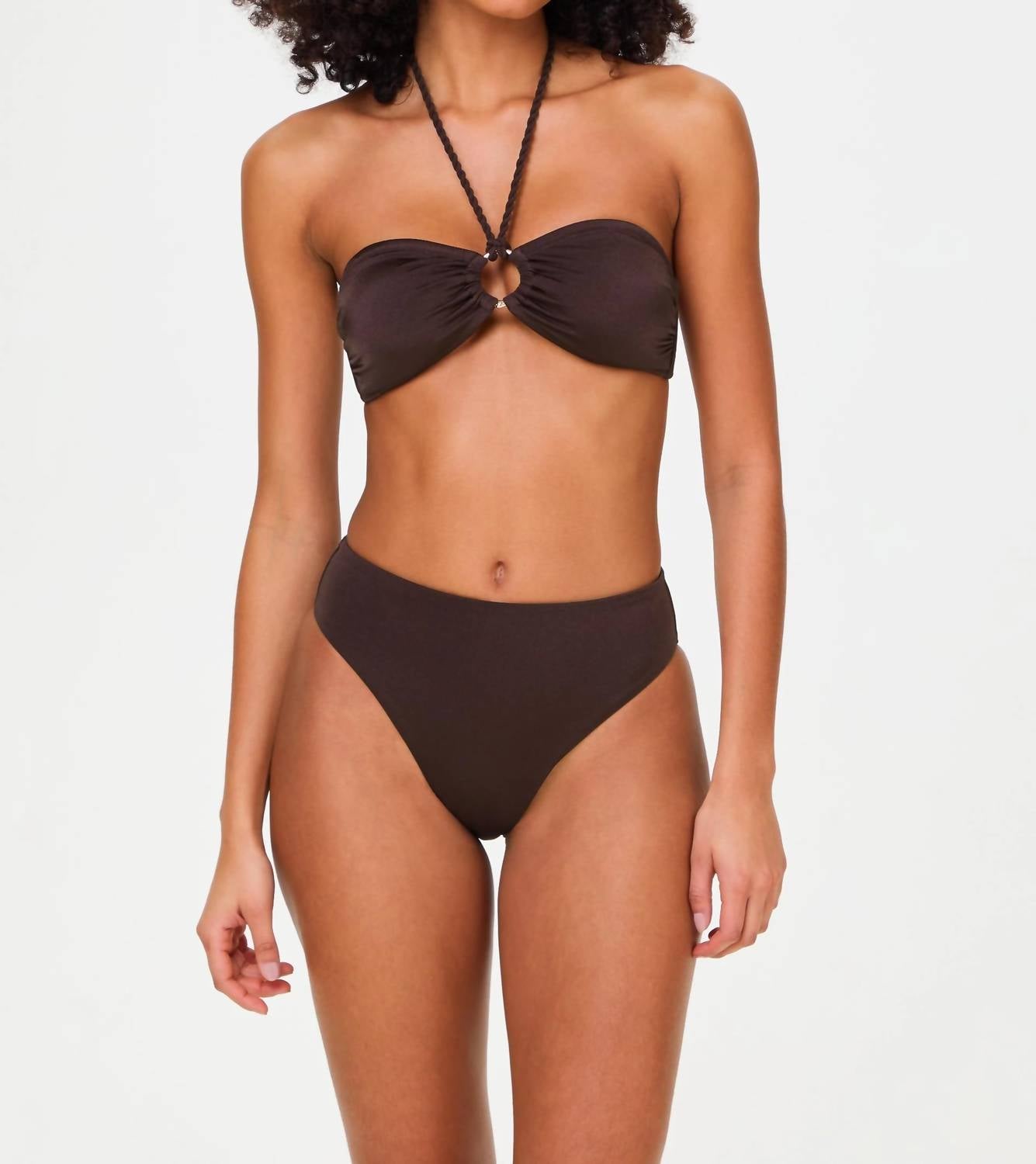 Heidi Klein - Women's Coco Palm Ring Bandeau Top