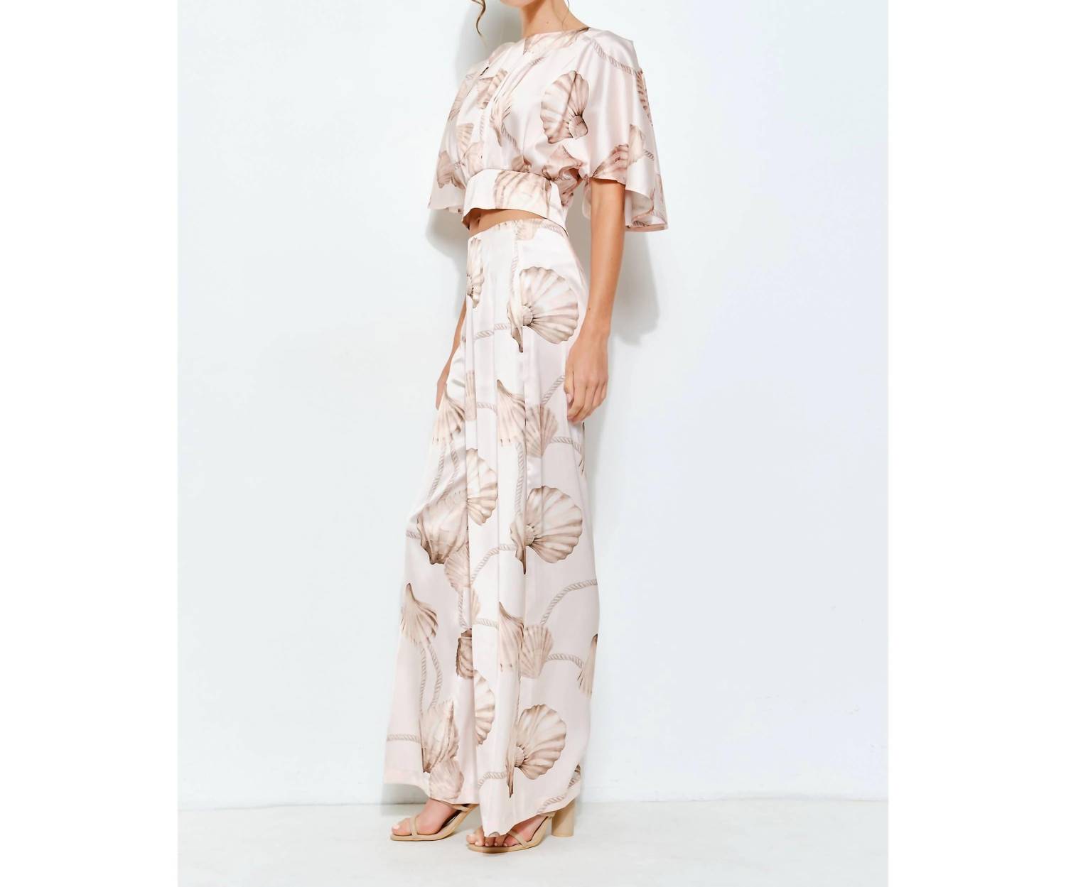 Ina Fashion - Women's Satin Shell Pants