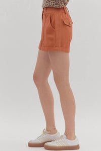 Entro - Colored Cuff Shorts