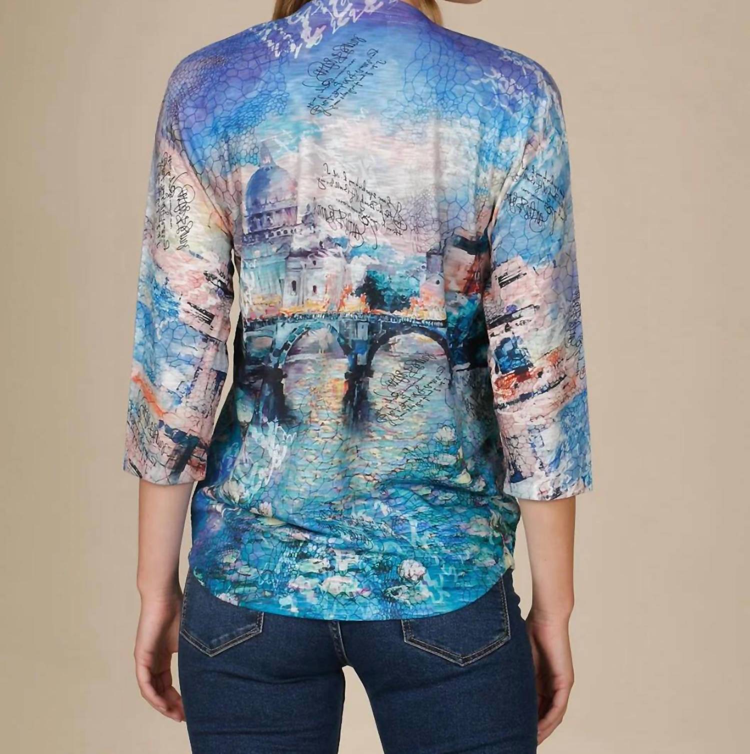 Inoah - V Neck Knit Top