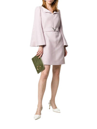 Valentino - V Pavé Belted Mini Dress
