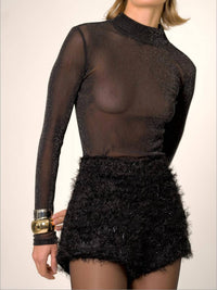 Nonchalant Label - Monique Faux Fur High Waist Short