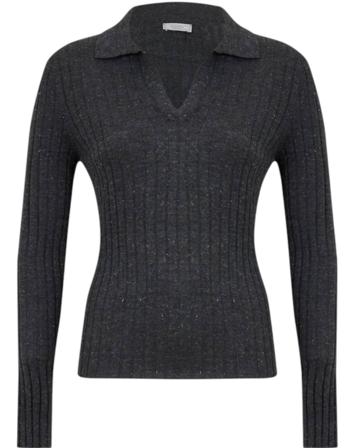 Peserico - Women's Polo Style Neck Sweater