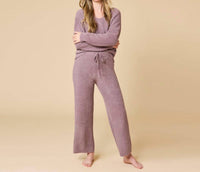 Softies - Solid Marshmallow V-neck Lounge Set