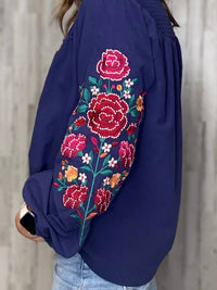 Andree By Unit - Stella Floral Embroidery Top