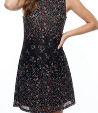 Papillon - Sleeveless Lace Shift Dress