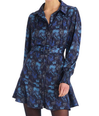 ALLISON NEW YORK Dylan Mini Dress in midnight floral 1 - women's dress
