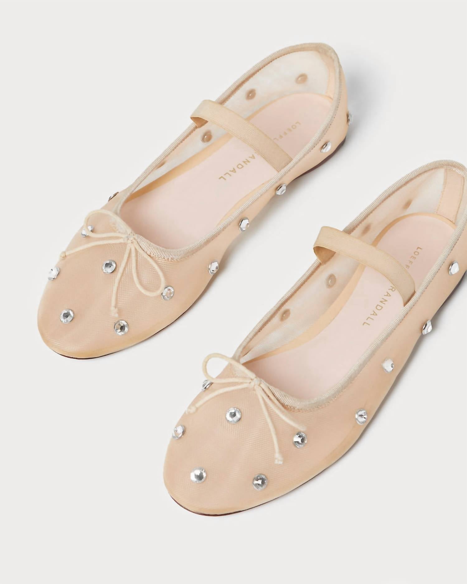 Loeffler Randall - Women's Leonie Ballet Flat With Crystals
