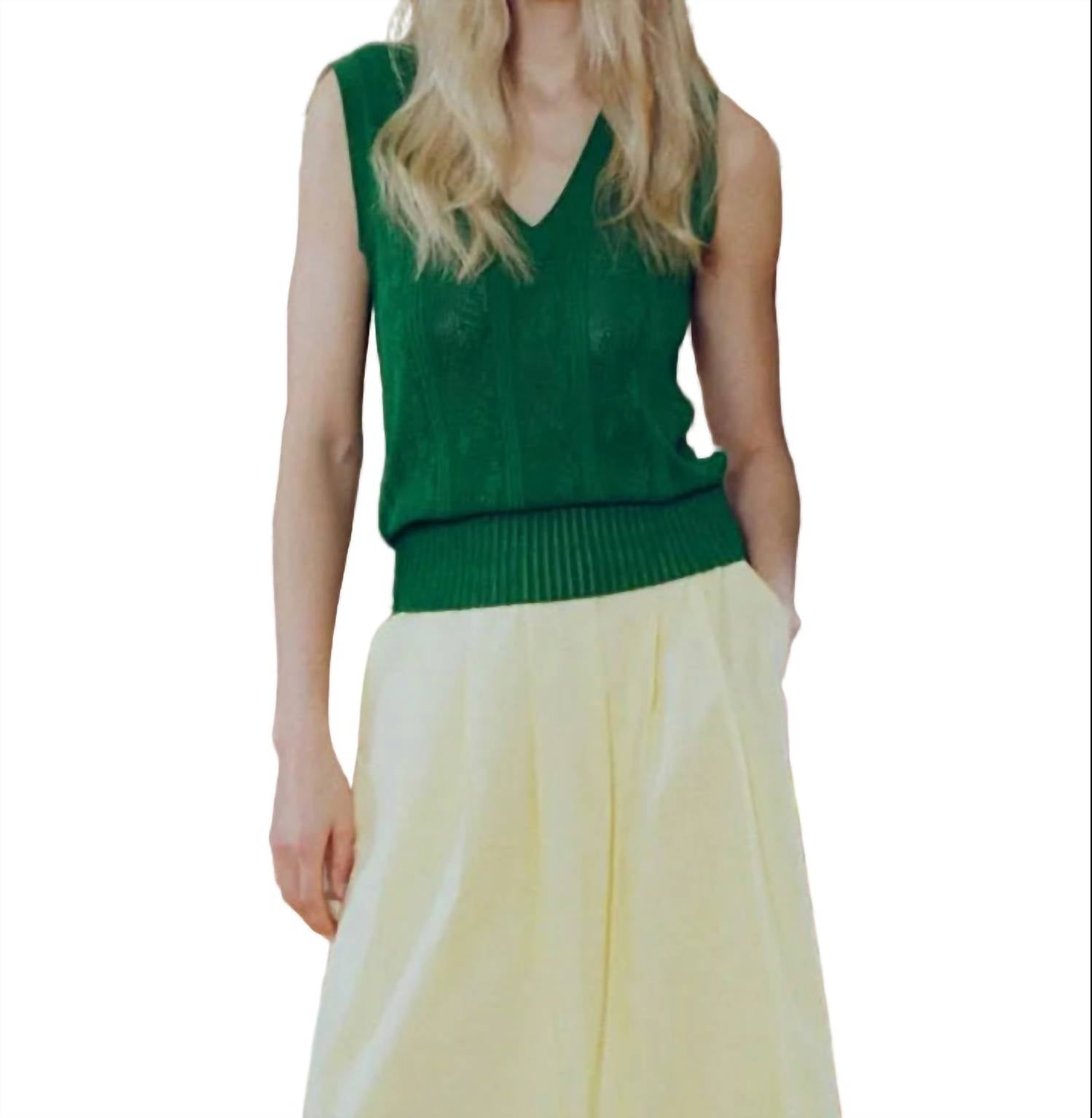 Le Mont Saint Michel - Sabila Sleeveless Sweater