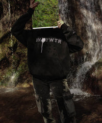 Knotwtr - Men's Distressed Hoodie