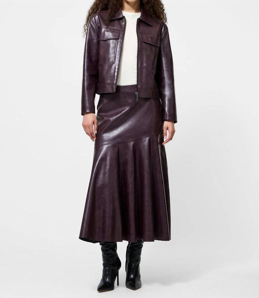 French Connection - Kayleigh Fluted Midi Skirt