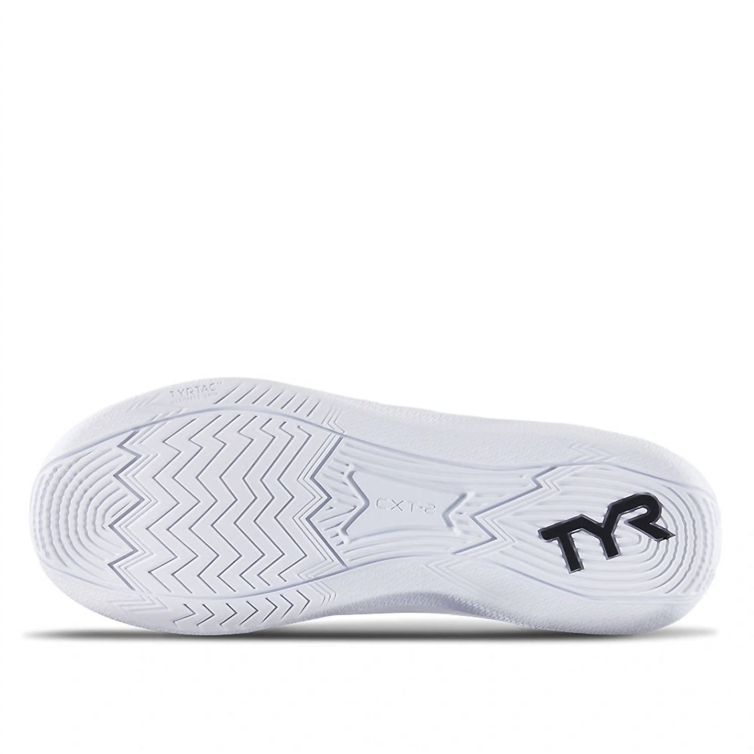 TYR Unisex Cxt-2 Training Shoes in white starlight - men's shoe - detail view