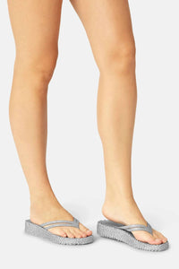 Ilse Jacobsen - Women's Cheerful Platform Flip Flops