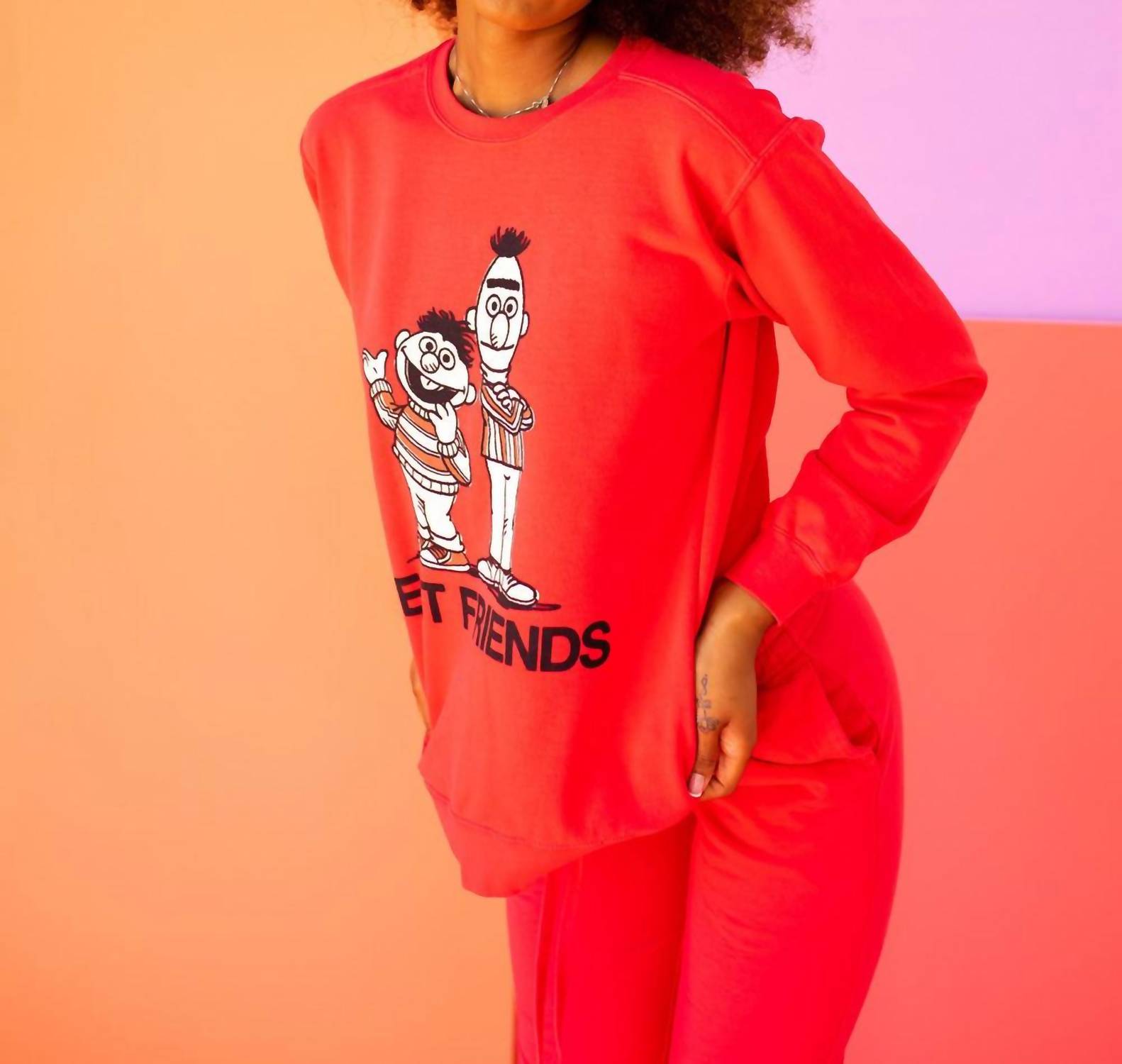People Of Leisure - Sesame Street Best Friends Sweatshirt