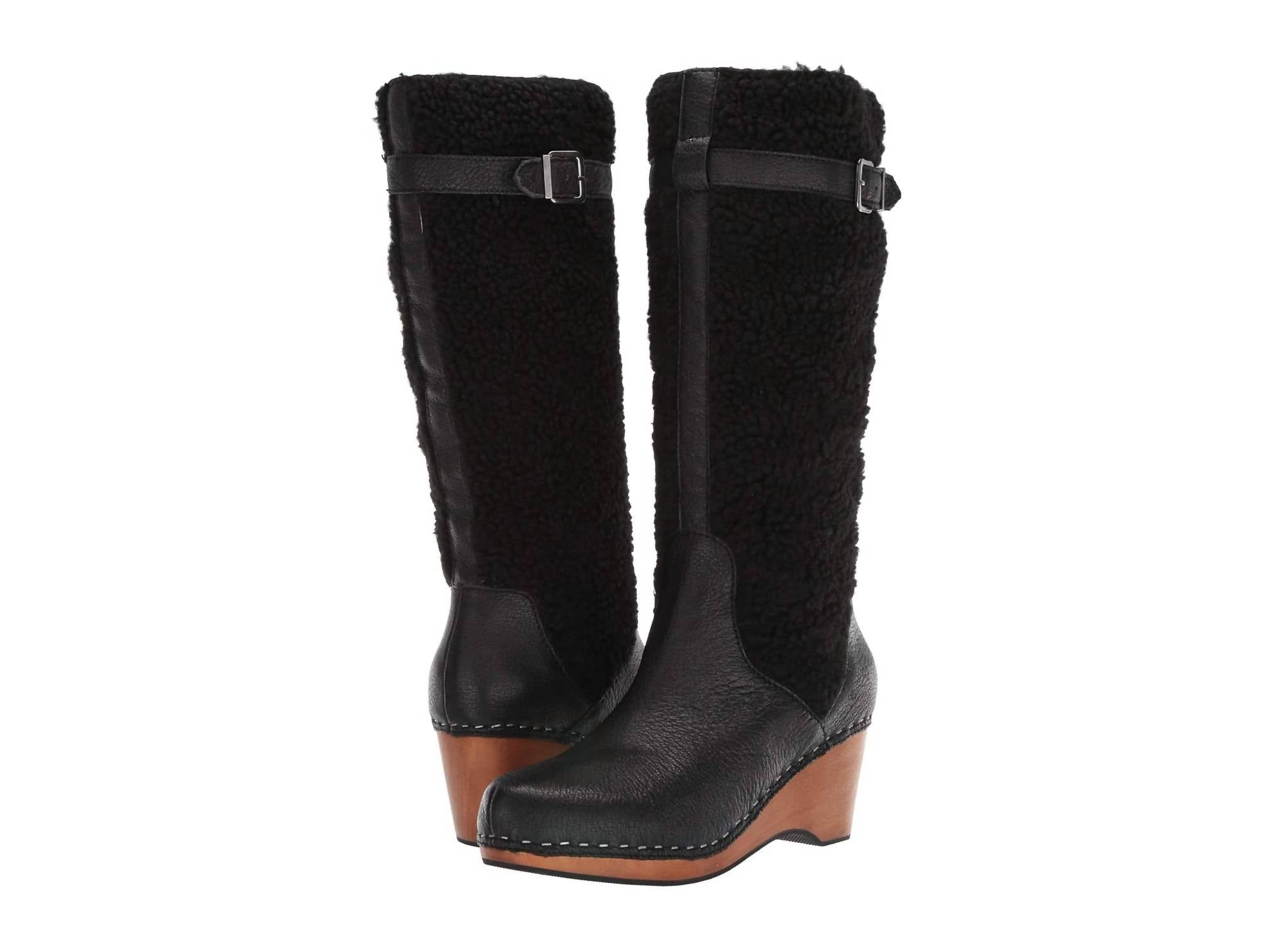 Kelsi Dagger - Women's Jagger Zipper Clog Wood Heel Boot