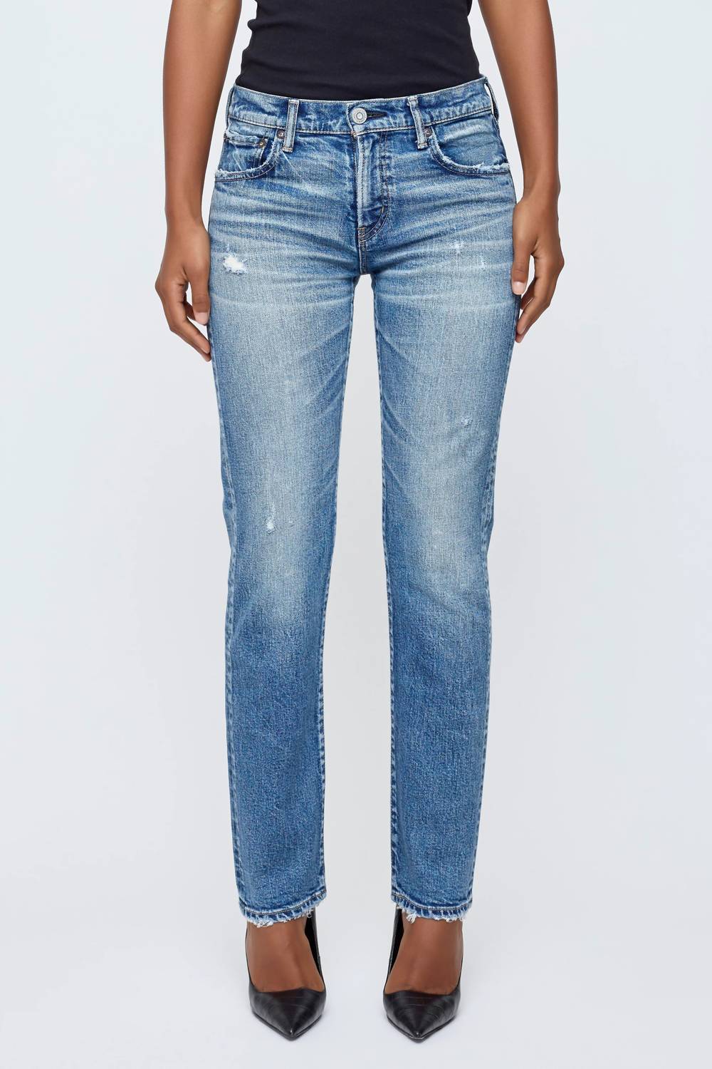 Moussy - Linden Slim Straight Jeans