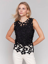 Charlie B - Crochet Sleeveless Top