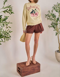 English Factory - Dolce Vita Knit Sweater