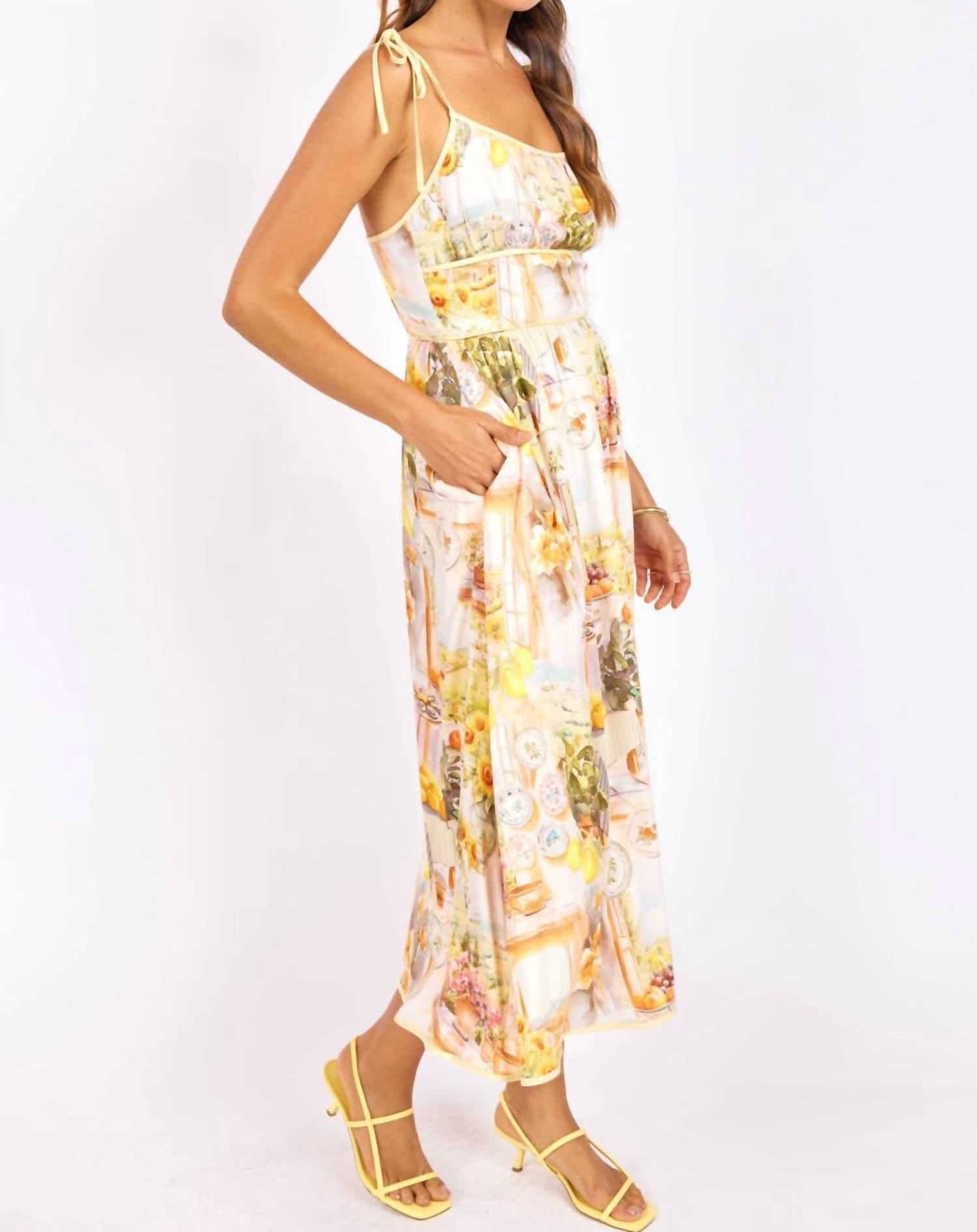 Sage The Label - Limoncello Midi Dress