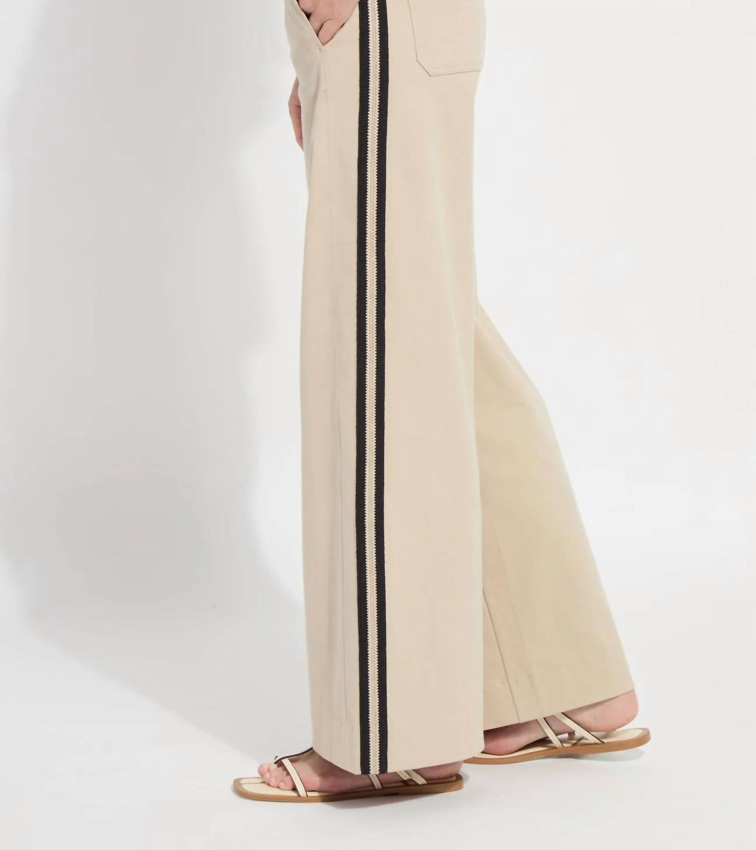 Lysse - Brinne Side Stripe Trouser