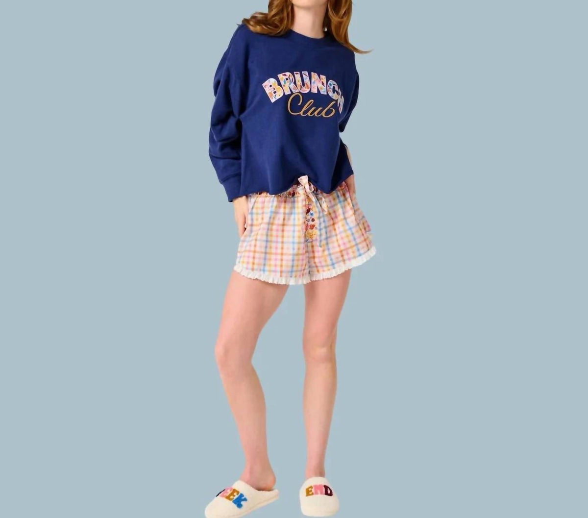 Shiraleah - "brunch Club" Lounge Sweatshirt