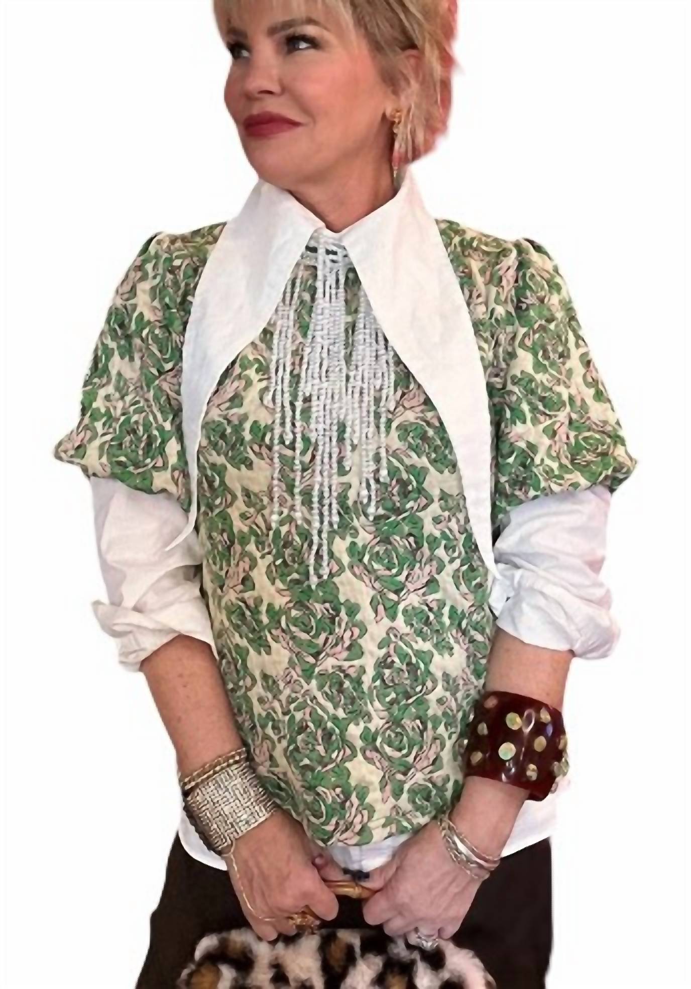 Voy - Rose Garden Top